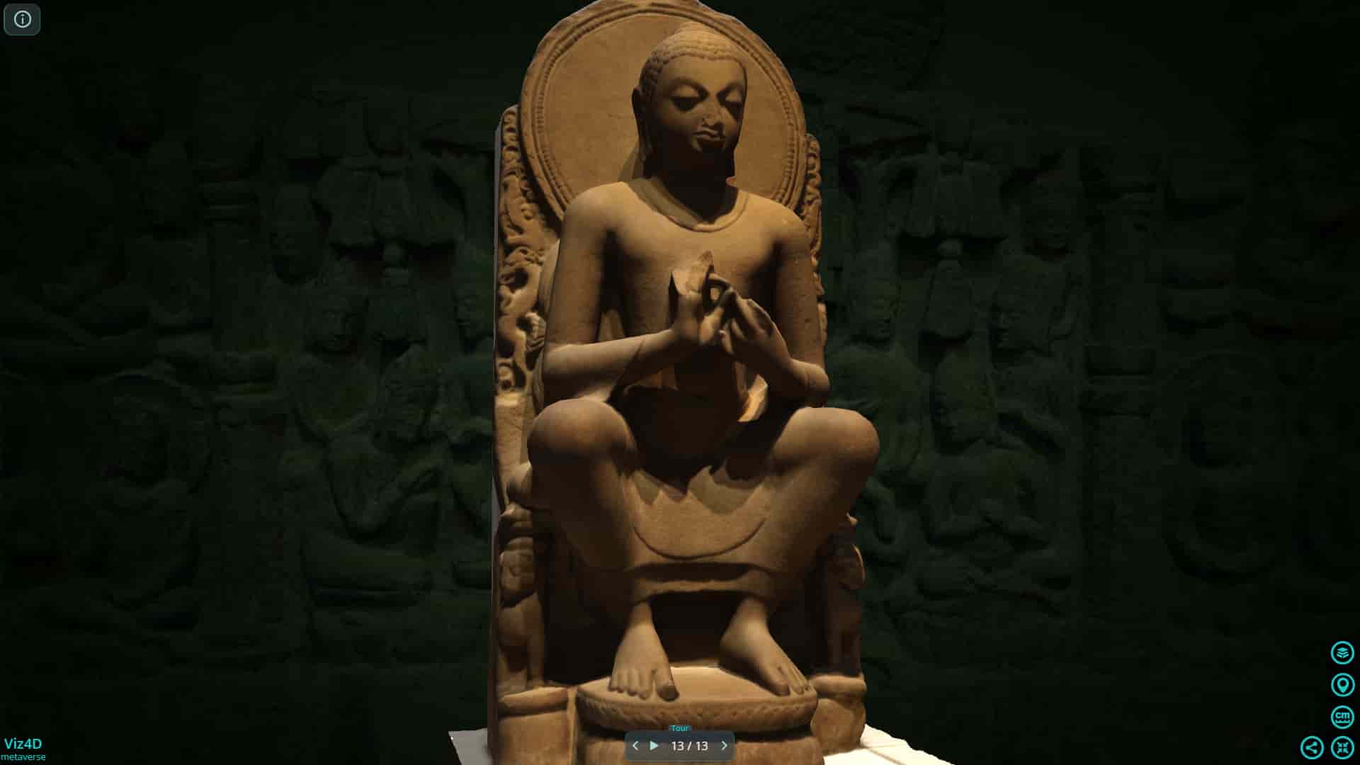 Tượng Phật 1500 năm - Bảo tàng British Museum.