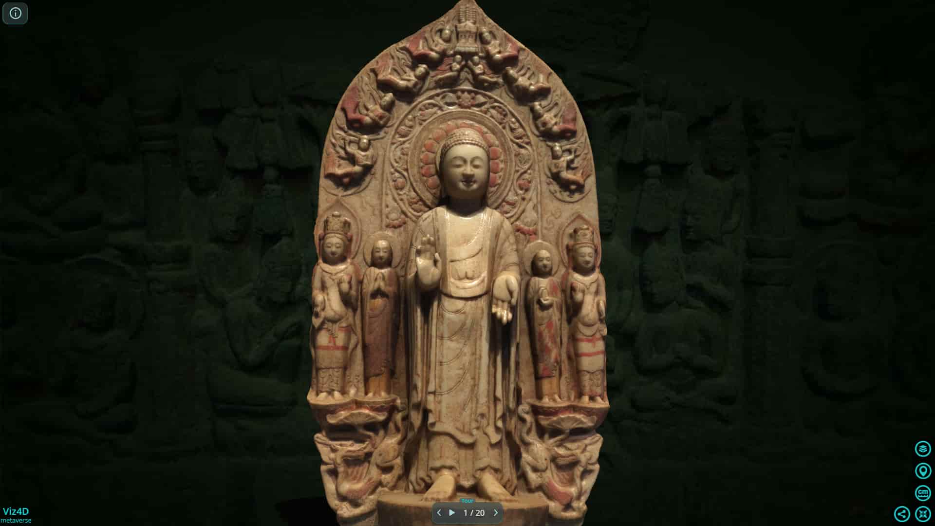 Tượng Phật 1500 năm - Bảo tàng Cleveland.